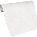 Erismann|Papier peint contemporain feuilles exotiques blanches|Papier Peint