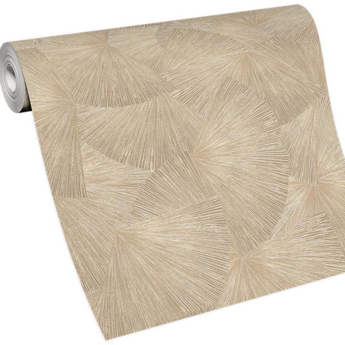 Erismann|Contemporary wallpaper golden Japanese fans|Wallpaper