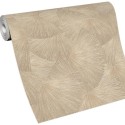 Erismann|Papier peint contemporain éventails japonais dorés|Papier Peint