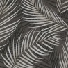 Erismann|Papier peint moderne feuilles de palmier noir et gris argenté|Papier Peint