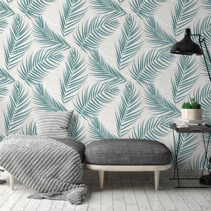 Papeldecor|Papier peint motifs floraux arbres dessinés brun beige|Papier Peint 2