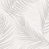 Erismann|Papier peint floral feuilles de palmier crème brillante|Papier Peint