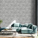 Erismann|Masonry wallpaper stone or concrete with shine|Wallpaper
