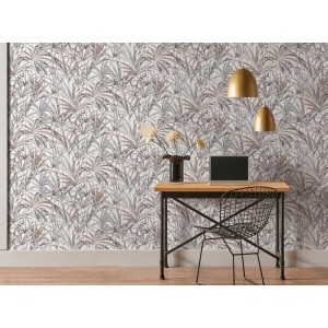 Borastapeter|Wallpaper silver grey floral|Wallpaper 2