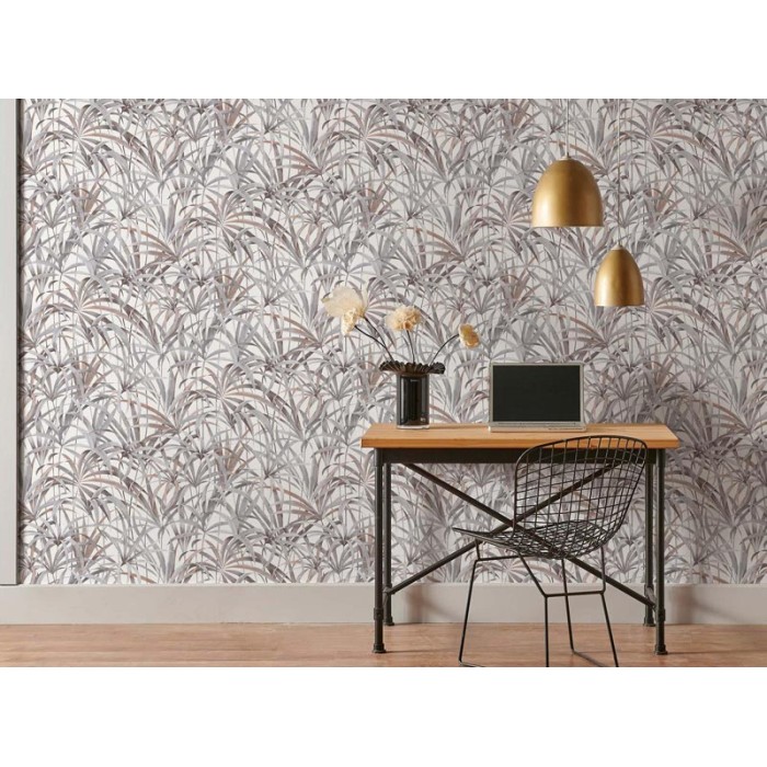 Erismann|Papier peint papyrus oriental Japandi|Papier Peint