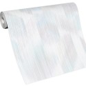 Erismann|Papier peint abstrait pastel rose et turquoise|Papier Peint