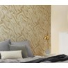 2-5071 - Papel pintado seda textil beige dorado