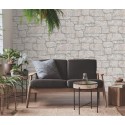 Papeldecor|Papel pintado imitación muro piedra natural|Imitacion Piedra