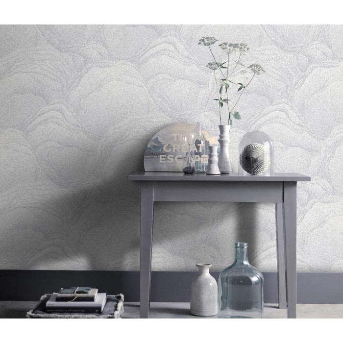 Papeldecor|Papier peint moderne ardoise grise|Imitation Pierre