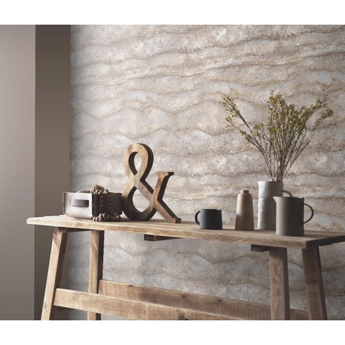 Papeldecor|Papier peint roche naturelle look contemporain|Imitation Pierre