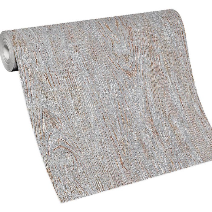 Papeldecor|Papier peint texture effet bois gris|Imitation Bois