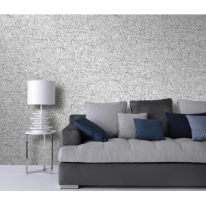 Papeldecor|Papier Peint motifs arabesques bleu métallisé|Papier Peint 2