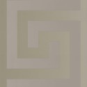 Versace|Geometrische Tapete griechisches Muster champagner|Tapeten