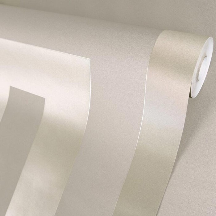 Versace|Papel pintado geométrico patrón griego color champán|Papel Pintado
