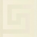 Versace|Versace Greek key wallpaper in ivory white|Wallpaper