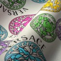 Versace|Papel pintado Versace medusa estilo pop art multicolor|Papel Pintado