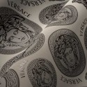 Versace|Wallpaper Versace Medusa beige and grey|Wallpaper