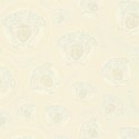 Versace|Wallpaper Versace Medusa ivory with shine|Wallpaper