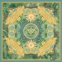 Versace|Papier peint Versace jungle ornementale vert et or|Papier Peint