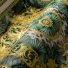 Versace|Papel pintado Versace jungle ornamental dorado y verde|Papel Pintado