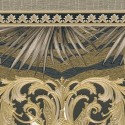 Versace|Papier peint Versace baroque noir et or|Papier Peint