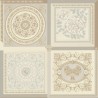 Versace|Wallpaper Versace baroque mosaic champagne tones|Damask