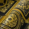 Versace|Wallpaper Versace baroque mosaic black and gold|Wallpaper