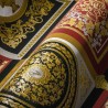 Versace|Papier peint Versace baroque rouge et or|Damas