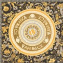 Versace|Tapete Versace Barock schwarz und gold|Damast