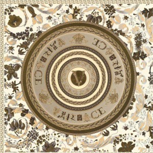 Casamance|Wallpaper oriental ceramic beige|High-End