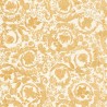 Versace|Papier peint Versace floral classique blanc et or|Papier Peint