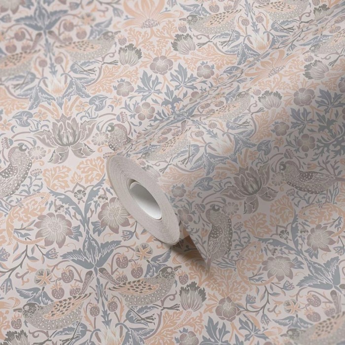 Architects Paper|Papier peint classique intemporel avec fleurs et oiseaux|Fleurs Romantiques