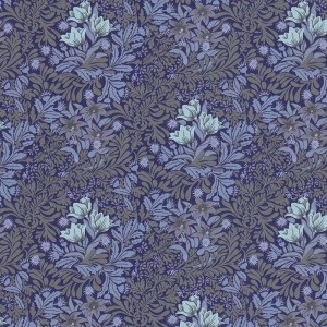 Architects Paper|Green climbing plant wallpaper with fuchsia flowers|Wallpaper