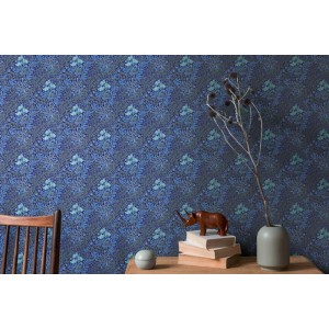 Architects Paper|Papel pintado floral estilo ingles flores grises y beige|Papel Pintado 2