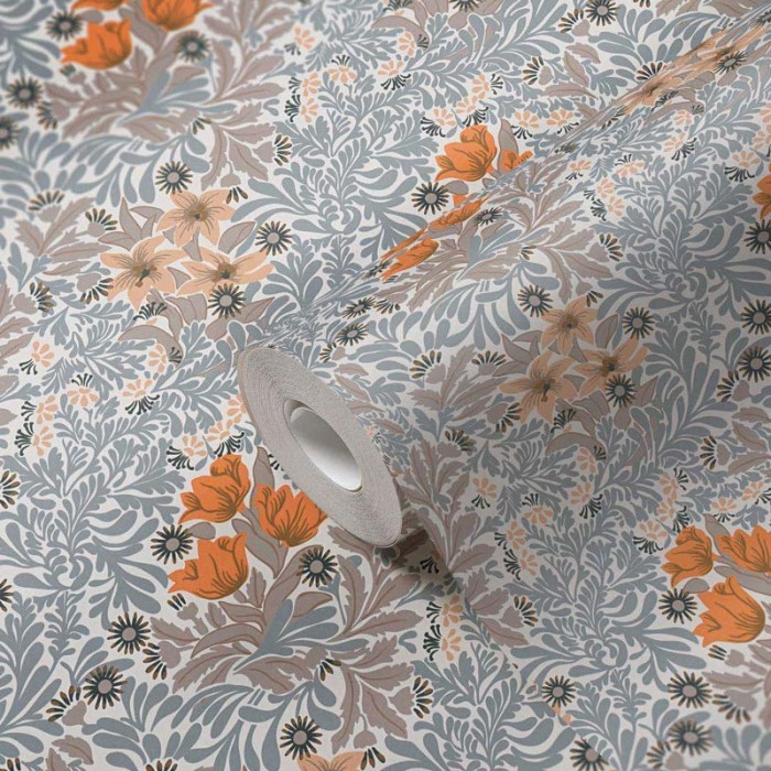 Architects Paper|Blumentapete mit Ranken und Wildblumen|Tapeten