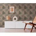 Architects Paper|Papel pintado enredadera de flores grandes marrón y taupe|Papel Pintado