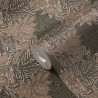Architects Paper|Papier peint grandes fleurs grimpantes marron et taupe|Papier Peint