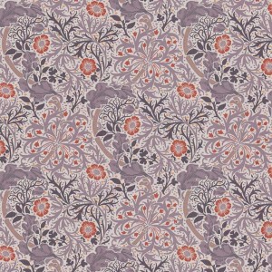 Architects Paper|Green climbing plant wallpaper with fuchsia flowers|Wallpaper