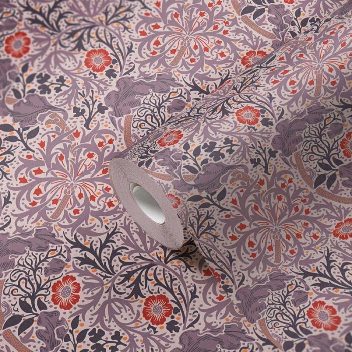 Architects Paper|Papel pintado floral estilo ingles, plantas trepadoras rosa|Papel Pintado