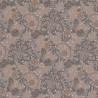 Architects Paper|Rankende Blumentapete graue Triebe und orange Blumen|Tapeten