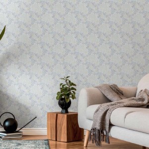 Architects Paper|Green climbing plant wallpaper with fuchsia flowers|Wallpaper 2