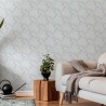 Architects Paper|Florale Tapete in Pastellgrün und Grau|Tapeten