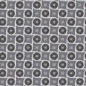 Architects Paper|Papel pintado moderno gris con círculos estilo retro|Retro