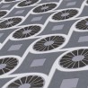Architects Paper|Papel pintado moderno gris con círculos estilo retro|Retro