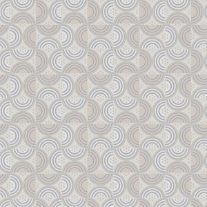Architects Paper|Papier peint rétro avec cercles et carrés|Rétro