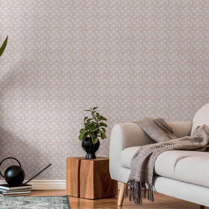 Architects Paper|Pastel-toned geometric wallpaper|Wallpaper