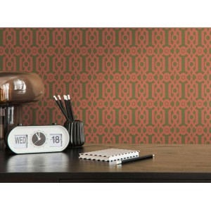 Borastapeter|Tapete Art Déco dekorative Muscheln weiß Stil|Art Deco 2