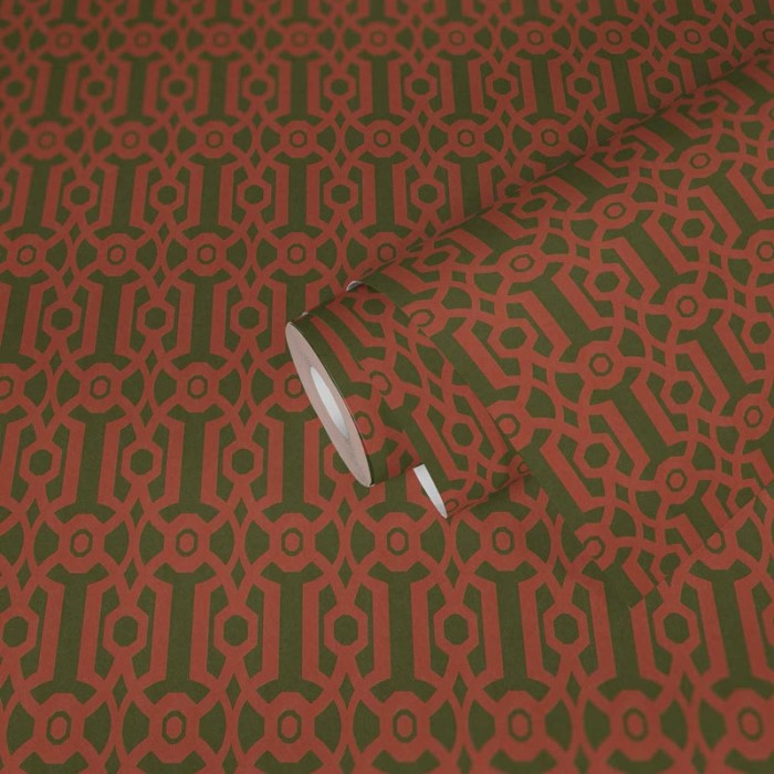 Architects Paper|Papel pintado patrón enrejado estilo ingles|Art Deco