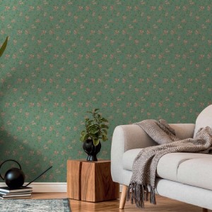 Marburg|Stucco effect striped wallpaper in silver and gold|Wallpaper 2