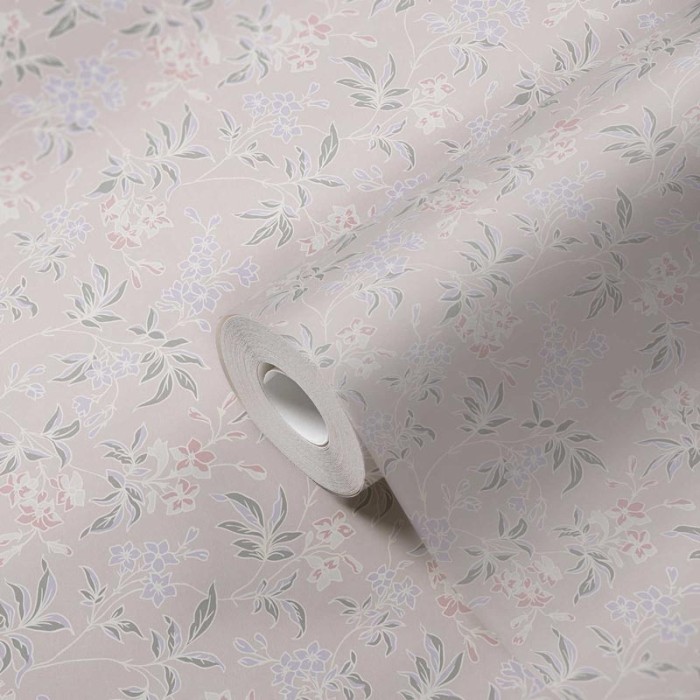 Architects Paper|Romantic floral wallpaper in pastel pink|Wallpaper